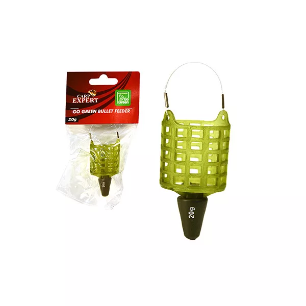Carp Expert Go Green Bullet 30gr Feeder Bočna košarica