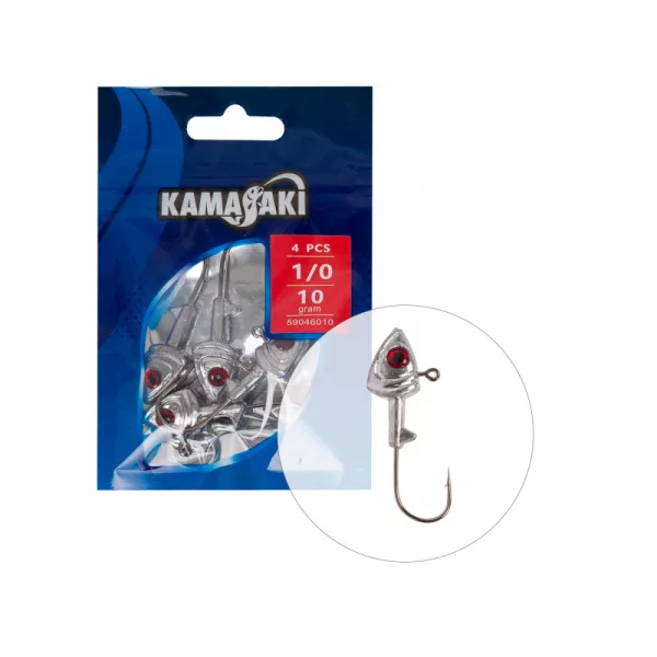 Kamasaki River Predator Jig Glava 10G 1/0 4Kom/Pakiranje