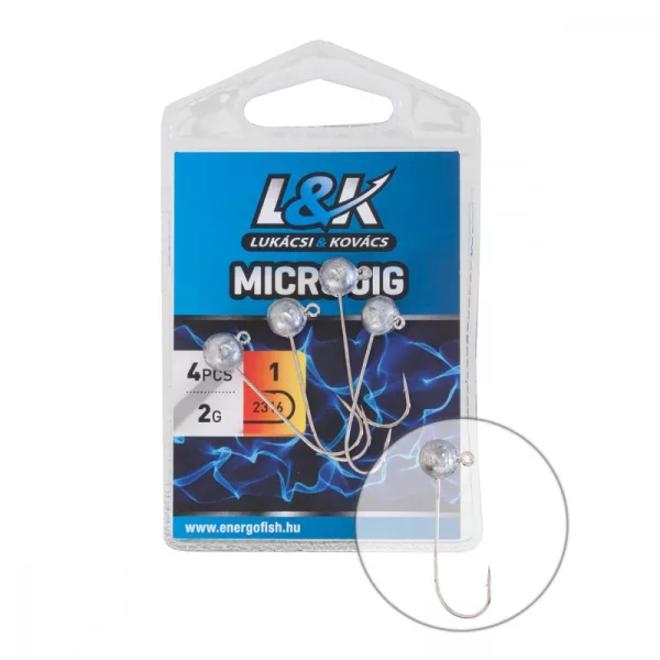 L&K Micro Jig 2316 JIG glava 1 - 3g - 4 kom