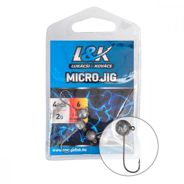 L&K Micro Jig 2316 JIG glava 6 - 1gr - 4kom