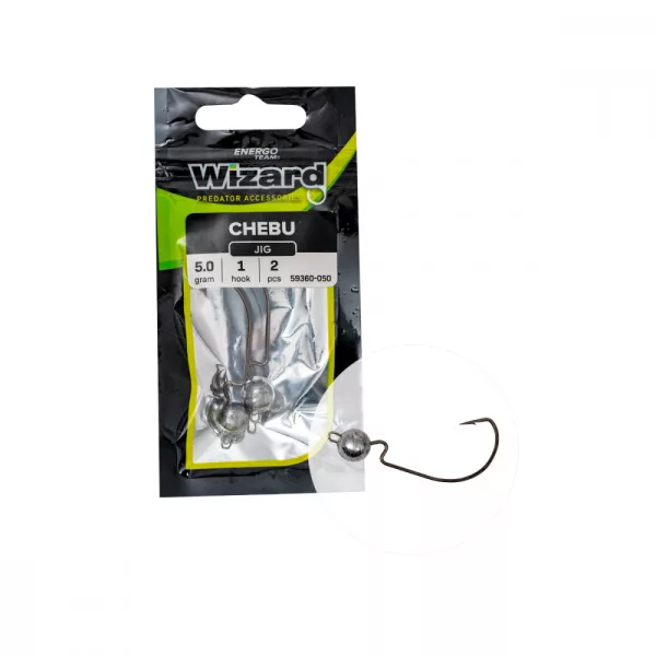 Wizard Chebu Jig Glava 3.5G 1 2kom/vrećici