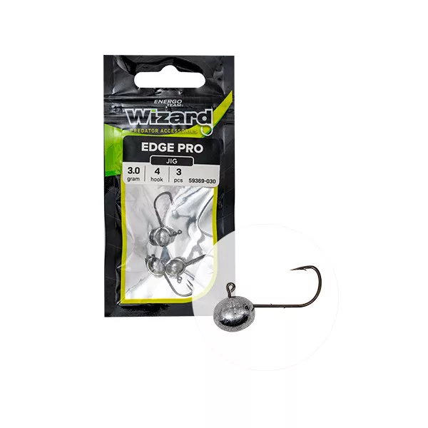 Wizard EDGE PRO JIG GLAVA 4G 4 3PCS/BAG Cheburashka