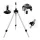 NEVIS Držač za štapove aluminij /srebrni/ Tripod