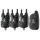 Carp Academy Mojo XTI električni indikator ugriza 3+1 set