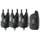 Carp Academy Mojo XTI električni indikator ugriza 3+1 set