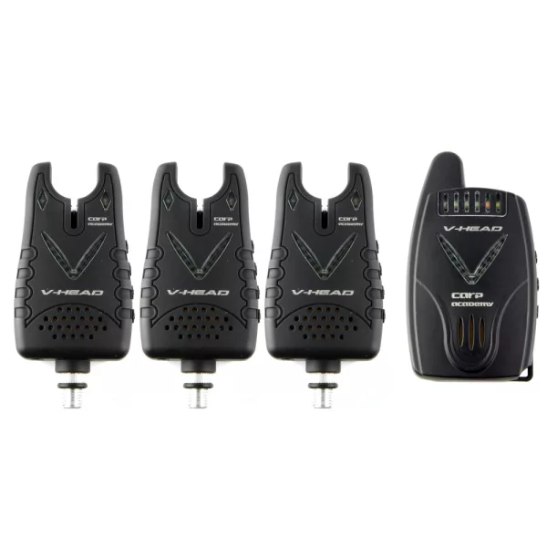 Carp Academy V-Head električni indikator ugriza 3+1