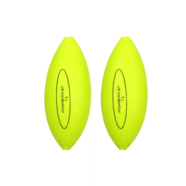 Nevis Powercat Micro U-Float 3gr Fluo Žuti Plovak za grabežljivce 2kom