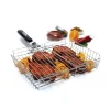 Broil King Deluxe Grillkosár 25x30cm Rozsdamentes Acél