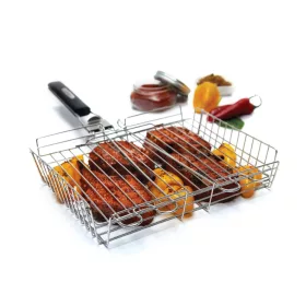 Broil King Deluxe Grillkosár 25x30cm Rozsdamentes Acél
