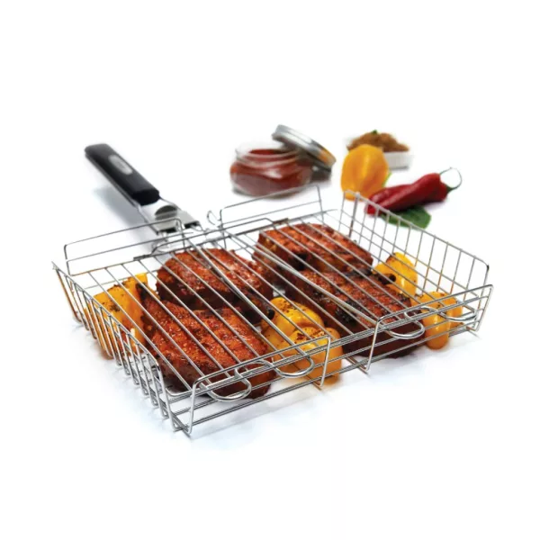 Broil King Deluxe Grillkosár 25x30cm Rozsdamentes Acél