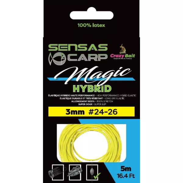 Sensas Magic Hybrid 3,5mm 5m Hibridna Guma za Štap