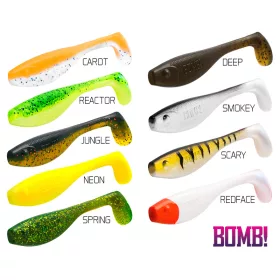 Delphin FATTY Gumena riba SCARY 120mm - 5 kom.