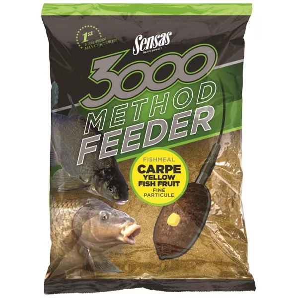 Sensas 3000 Method Carp Yellow Prihrana 1kg