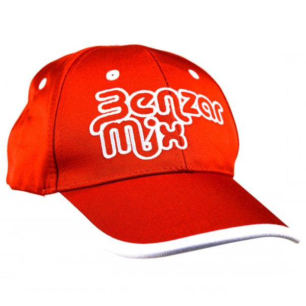 Benzár Mix Crvena Baseball Kapa