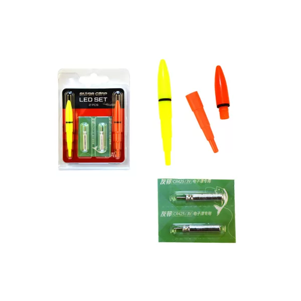 Carp Expert Silver Carp Led Set Svjetleća Jedinica za Plovak za Tolstolobika 2kom