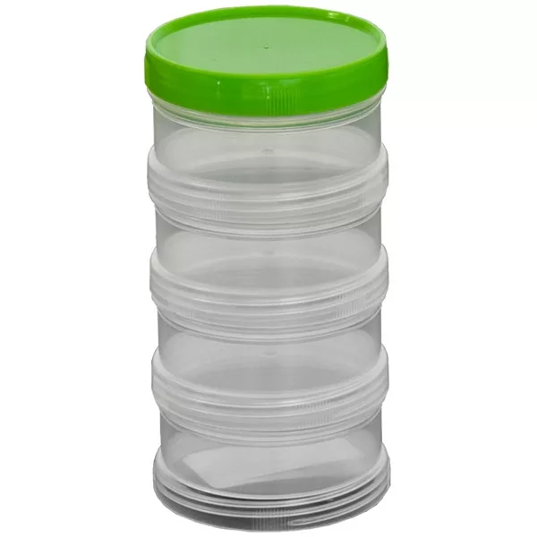 PLASTIČNA KUTIJA S NAVOJEM 4 KOM - Kutija za pribor