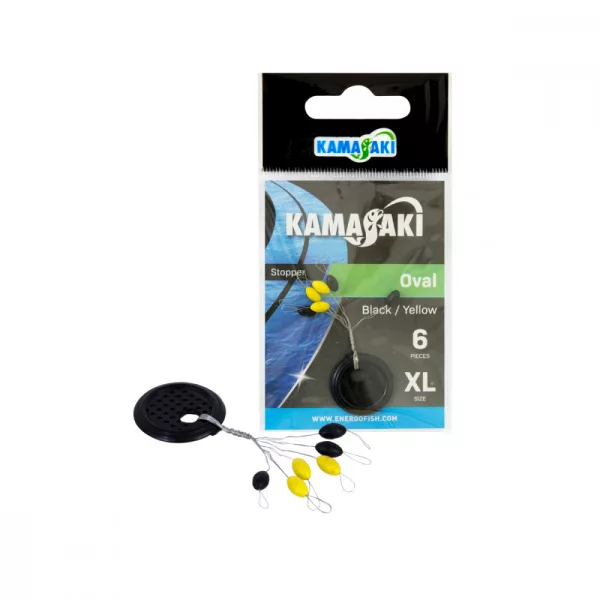 Stoper Kamasaki Ovalni Crno/Žuti XL