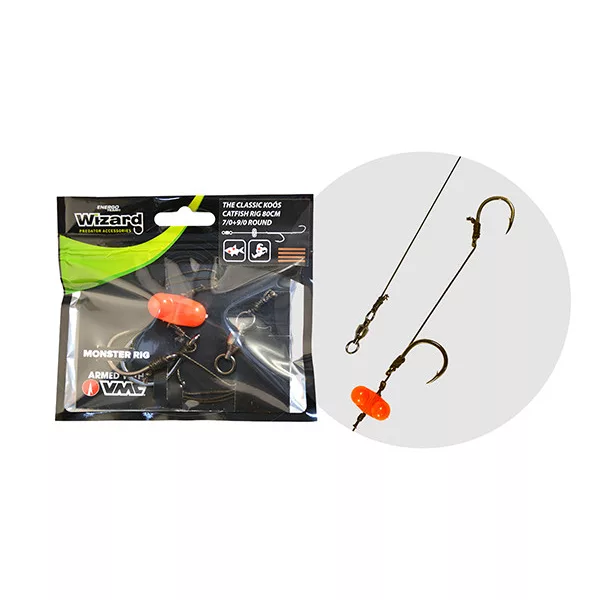 Wizard Monster - Klasična Koós montaža za soma 9/0+11/0 Round predvez za soma