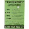 Technopufi Šareni Tm-241 Midi Prirodni
