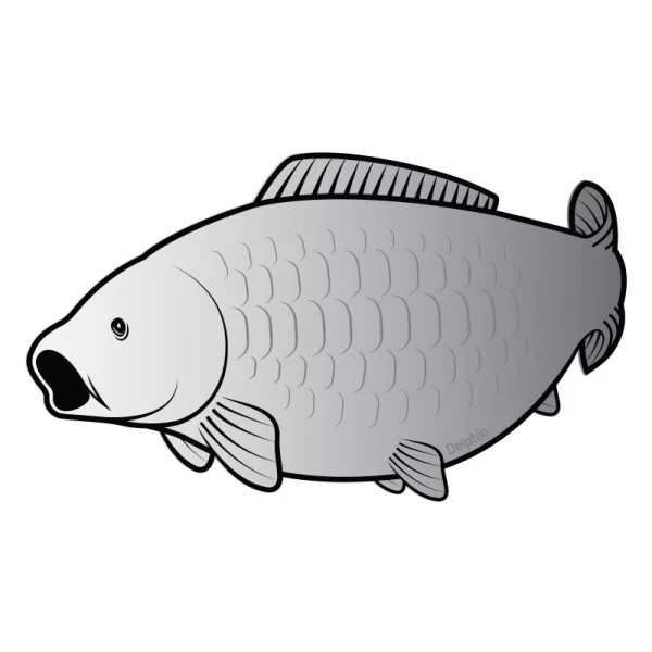Delphin Samoljepljivo šaran SILVER