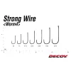 Decoy Worm 4 Strong Wire 1/0 Füles Szakállas Egyágú Ragadozóhalas Horog 9db