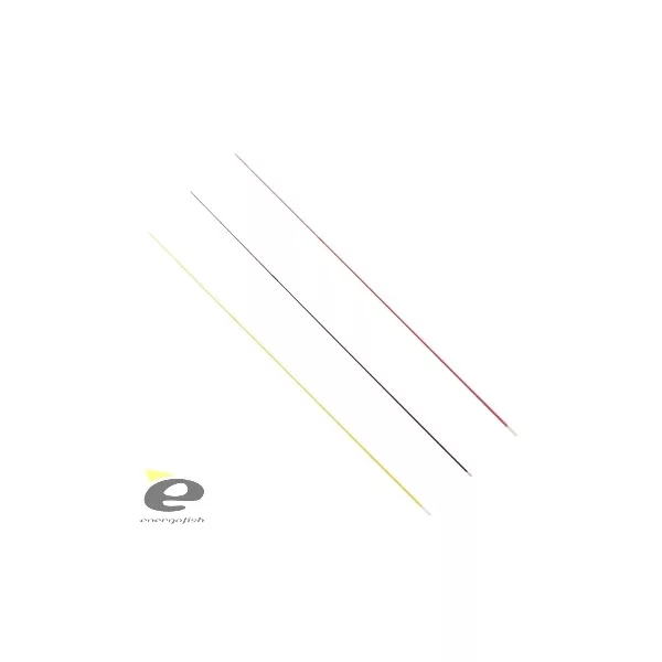 Stakleni vrh 2,0X6X800 Crvena