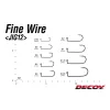 Decoy Jig12 Fine Wire #3 Füles Szakállas Egyágú Jig Horog 9db
