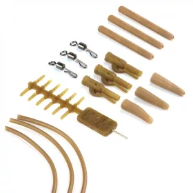   Carp Academy Kompletna Gotova montaža na mekoj cijevi Smeđa 3 kom