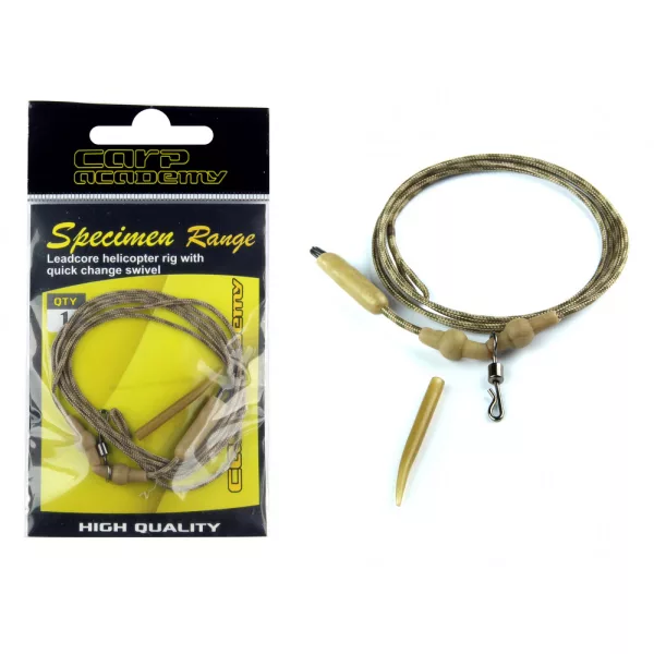 Carp Academy Helikopterski rig sa brzom kopčom 95cm 35lbs