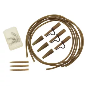   Carp Academy Kompletna Gotova montaža na mekoj cijevi Smeđa 3 kom