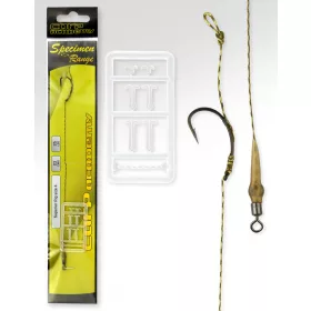   Carp Academy Boilie Predvez Superior Rig Crna 6 1kom/pakiranje S ušicom Bodljikava Bojli udica