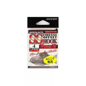 Decoy Worm 19 S.S. 4 Offset Horog 9db