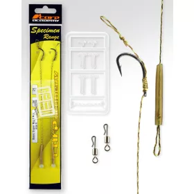   Carp Academy Basic Super Rig Crna 6 2kom/pak Ušna udica s bradom za boilu