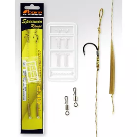   Carp Academy Basic Special Rig Teflon Crna 2 2kom/pak Ušna udica s bradom za boilu