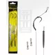Carp Academy Blow Back Rig Crna 2 2kom/pak Ušna udica s bradom za boilu