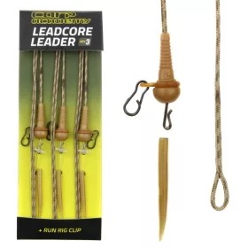   Carp Academy Predvezani Leadcore sistem s Run Rig olovnom kopčom 3kom