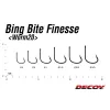 Decoy Worm 20 Big Bait Finesse 3/0 Füles Szakállas Egyágú Ragadozóhalas Horog 7db