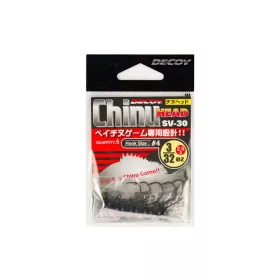 Decoy SV-30 Chinu Head #4 2,5gr Jig Fej 5db