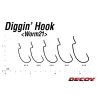 Decoy Worm 21 Diggin Hook 1/0 Offset Horog 7db