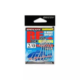 Decoy Worm 13S Rock Fish Limited 4/0 Offset Horog 4db