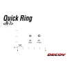 Decoy R-7 Quick Ring 00 6lb Kulcskarika 15db