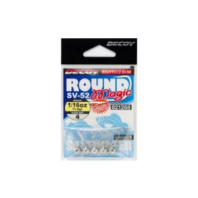 Decoy SV-52 Round Magic #6 1,4gr Jig Fej 5db