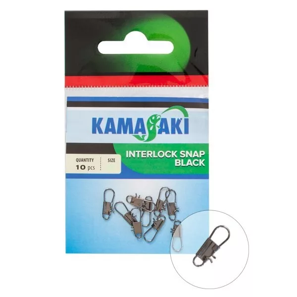 Kamasaki Pakirani Interlock Snap 1 10kom/pak