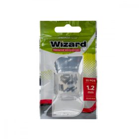   WIZARD CIJEV ZA FIKSIRANJE ŽIČANE PREDVEZICE 1.4X1.8X8MM 20 KOM/PAK SJAJNA CRNA - Cijev za stiskanje