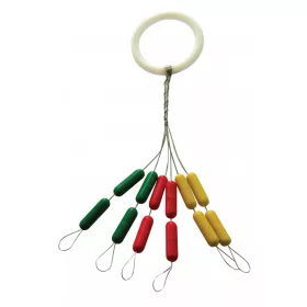 Nevis Gumeni Stoper Raznobojni S 6x1,3mm 12kom