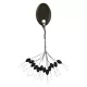 Nevis Gumeni Stoper Crni S 4x2mm 12kom