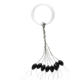 Nevis Gumeni Stoper Crni S 4,5x2,2mm 8kom