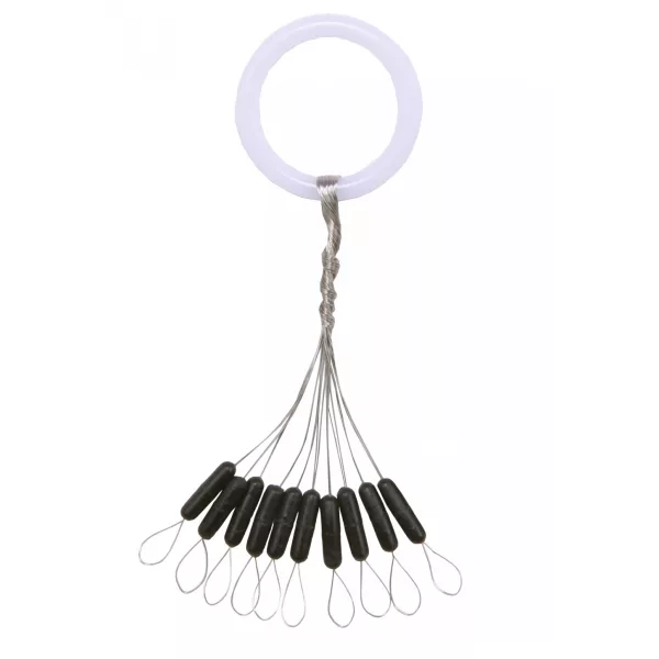Nevis Gumeni Stoper Crni S 6x1,8mm 10kom