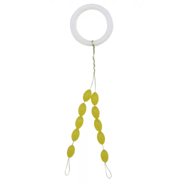 Nevis Gumeni Stoper Žuti Silikon L 5,5x3mm 10kom