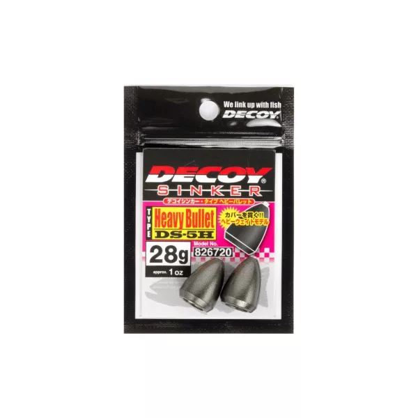 Decoy DS-5H Type Bullet Heavy 28gr Bullet Ólom 2db